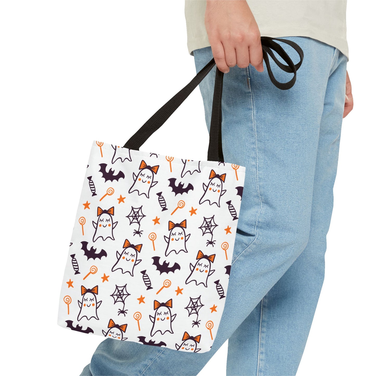 Windsor Wonders Cute Ghosts Halloween Tote Bag (AOP)