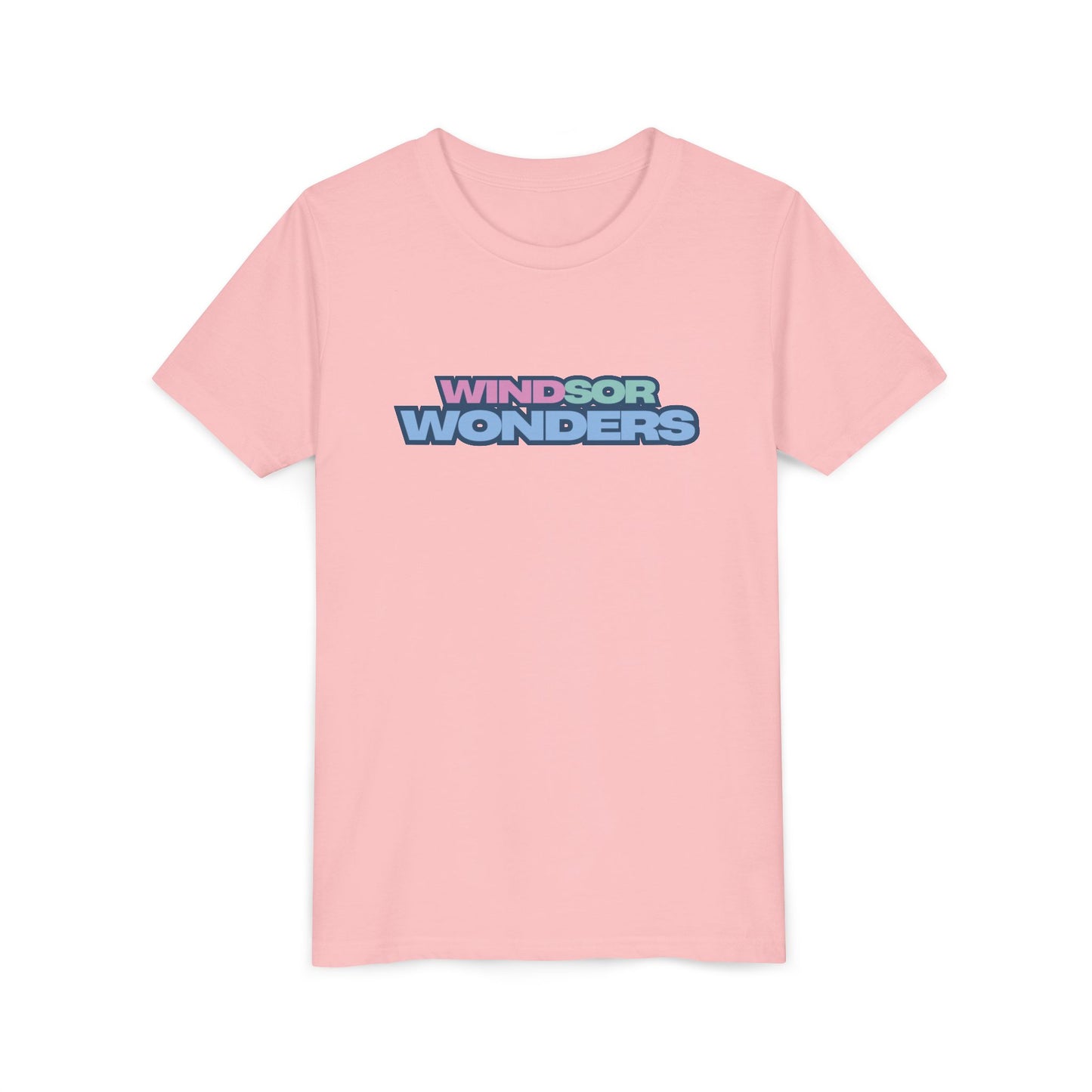 Windsor Wonders Youth Short Sleeve Tee - 'Windsor Wonders' Graphic T-Shirt, Fun Summer Wear, Gift for Kids, Adventure Apparel, Family Outing