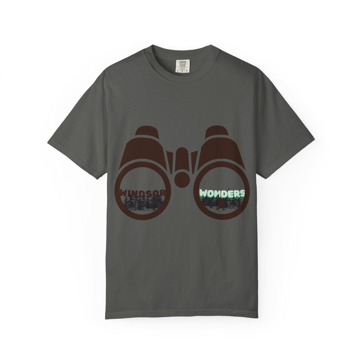 Unisex Windsor Wonders Binoculars T-Shirt, Nature Lover Gift, Outdoor Adventure Tee, Gift for Her, Hiking Shirt, Summer Casual Wear