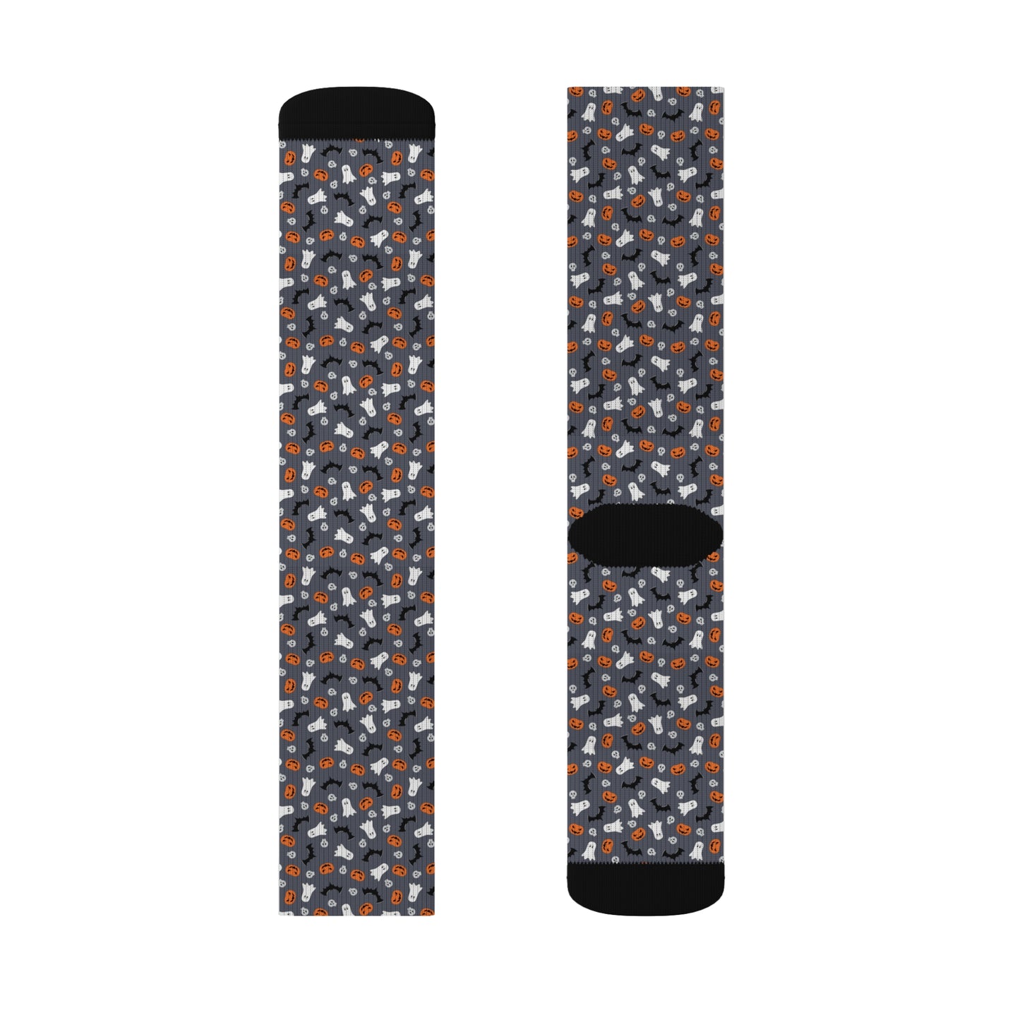 Windsor Wonders Dark Grey Halloween Sublimation Socks
