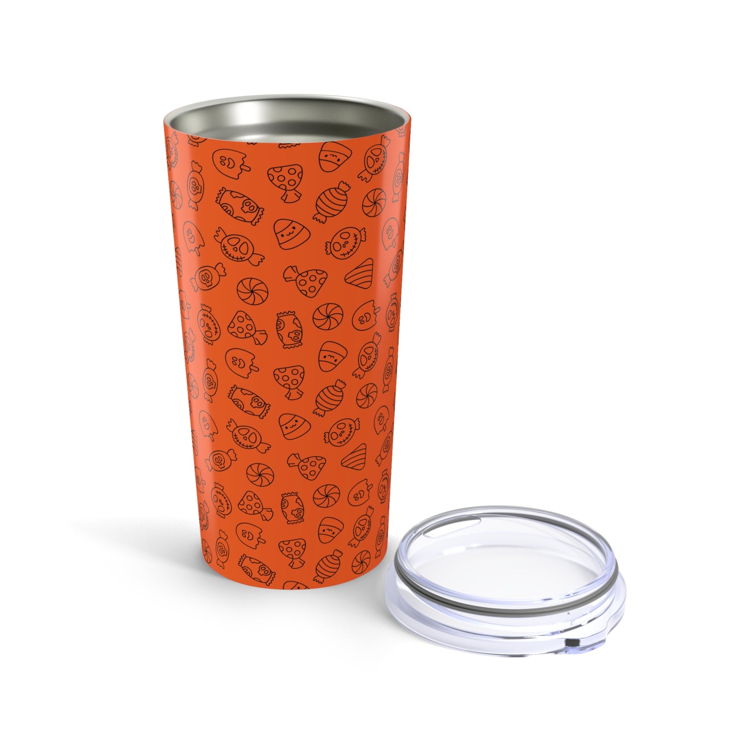Orange Halloween Candy Tumbler 20oz