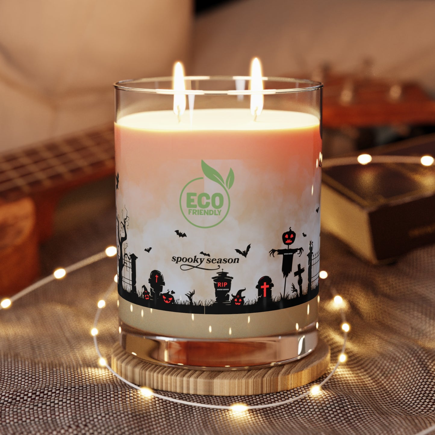 Scented Candle - Full Glass, 11oz, Graveyard Wrapped