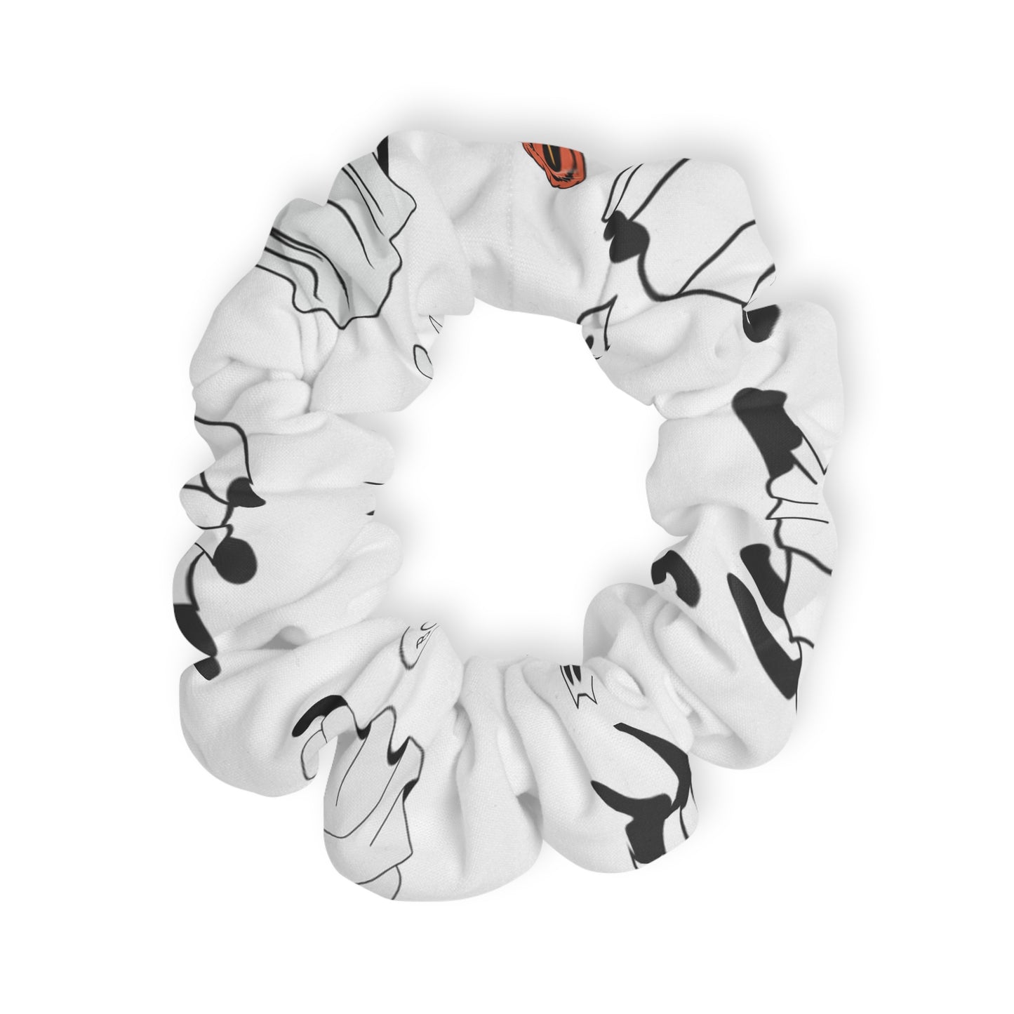 Windsor Wonders Ghost Cats White Scrunchie