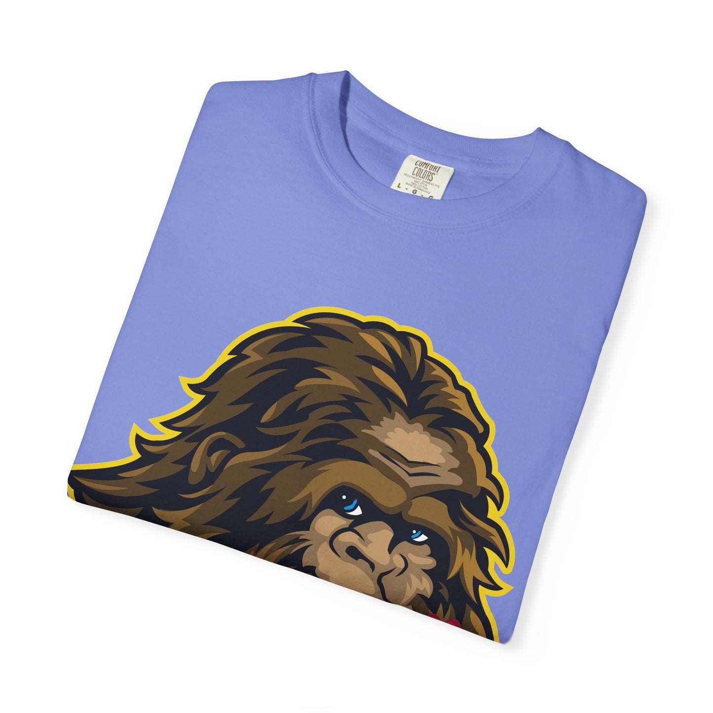 Sasquatch Kisses T-Shirt, Unisex Graphic Tee, Wild Animal Shirt, Nature Lover Gift, Unique Casual Wear, Funny Big Foot T-Shirt