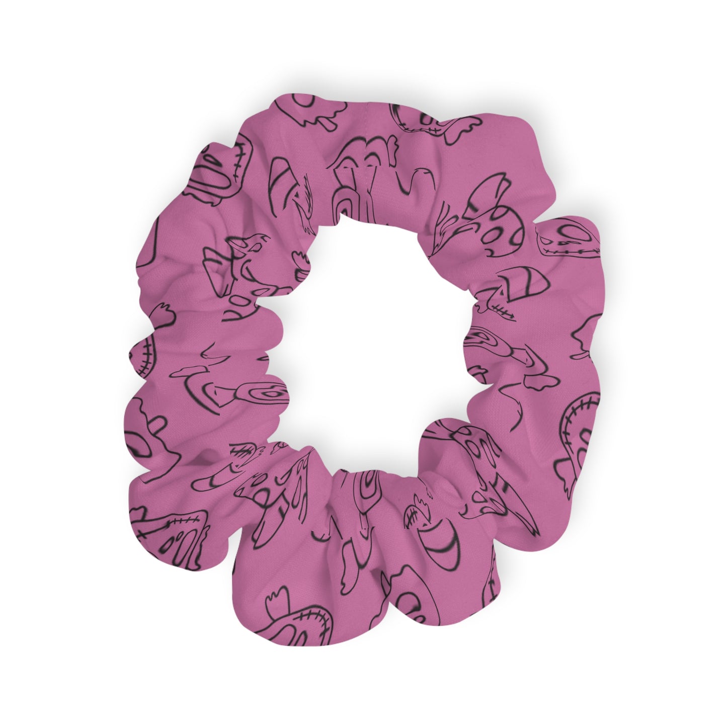 Windsor Wonders Light Pink Halloween Candy Scrunchie