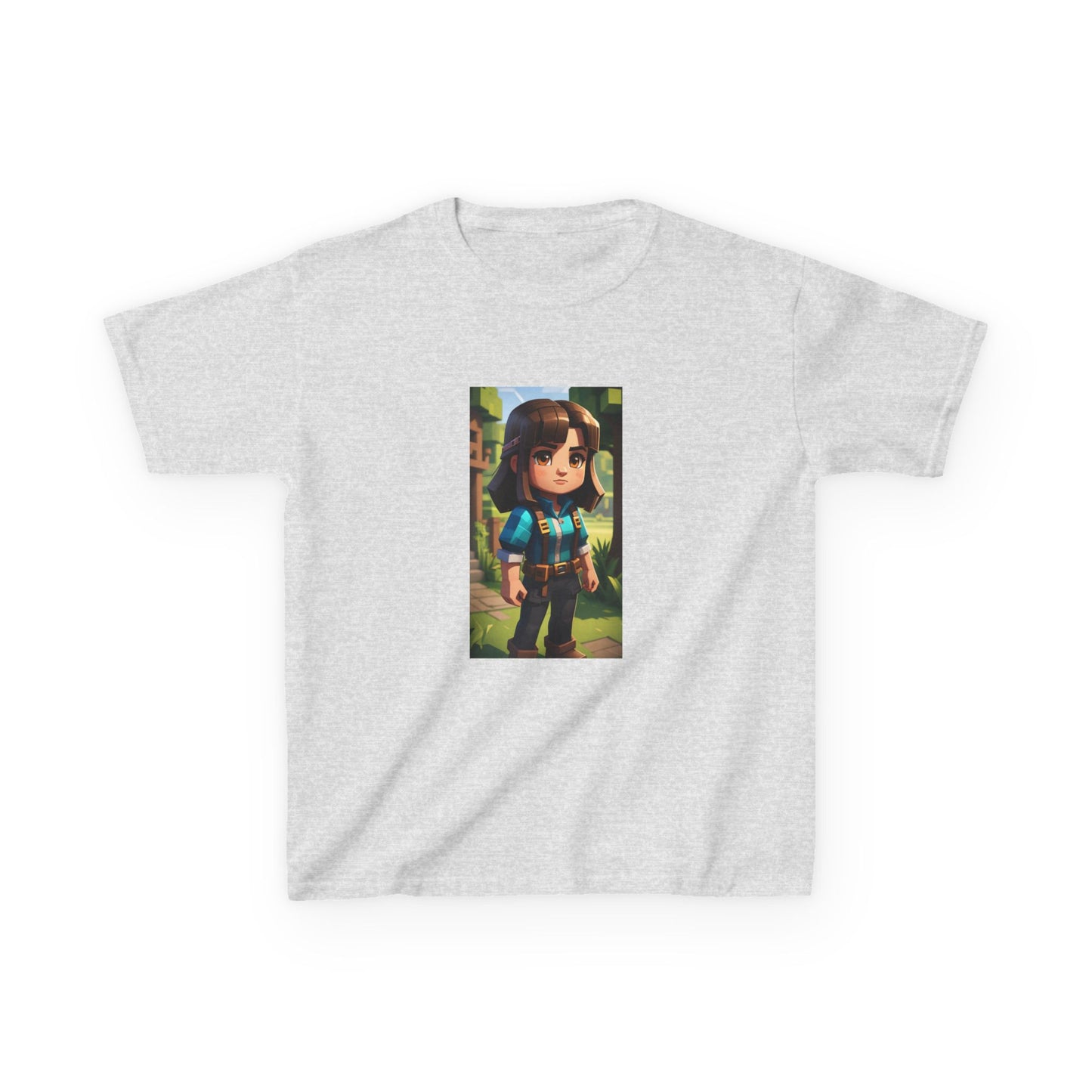 Windsor Wonders Block Gamer Girl Kids Heavy Cotton™ Tee