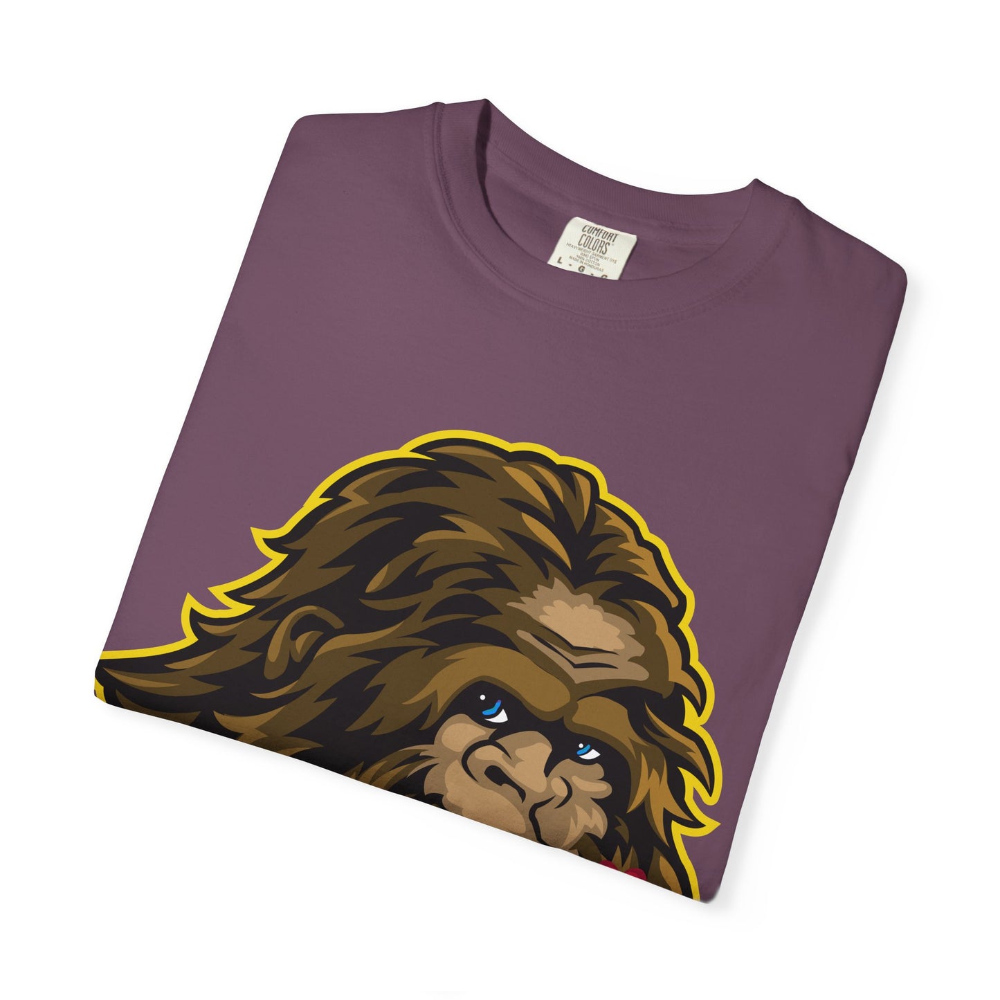 Sasquatch Kisses T-Shirt, Unisex Graphic Tee, Wild Animal Shirt, Nature Lover Gift, Unique Casual Wear, Funny Big Foot T-Shirt