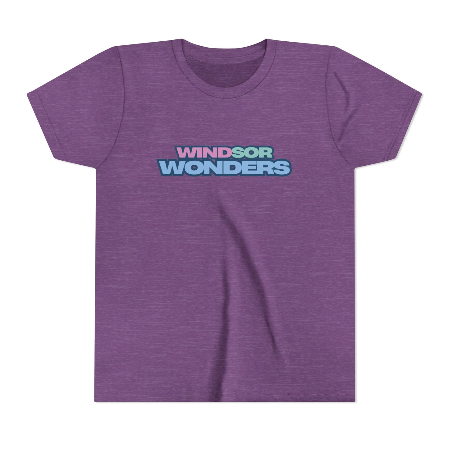 Windsor Wonders Youth Short Sleeve Tee - 'Windsor Wonders' Graphic T-Shirt, Fun Summer Wear, Gift for Kids, Adventure Apparel, Family Outing