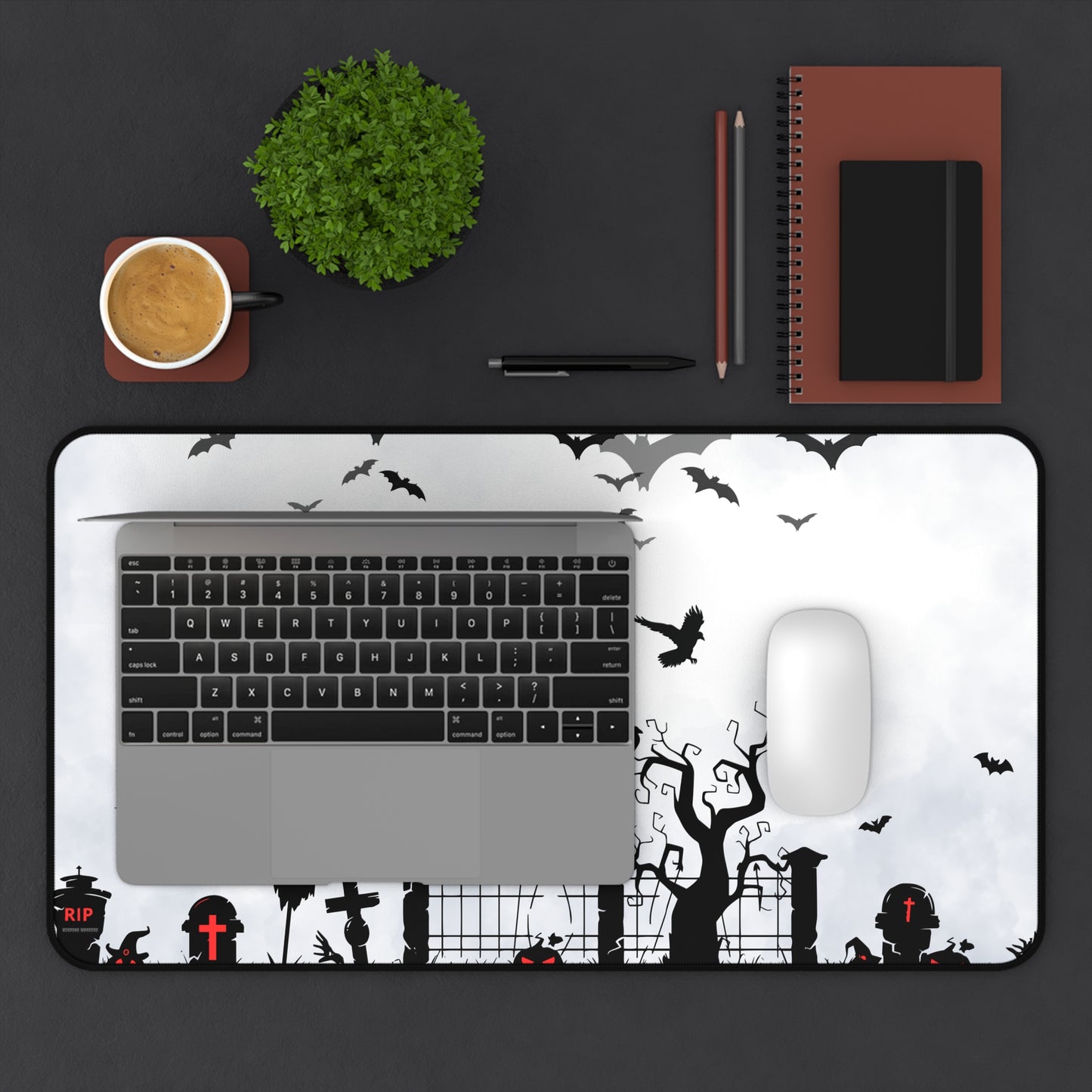 Windsor Wonders White Graveyard Desk Mat