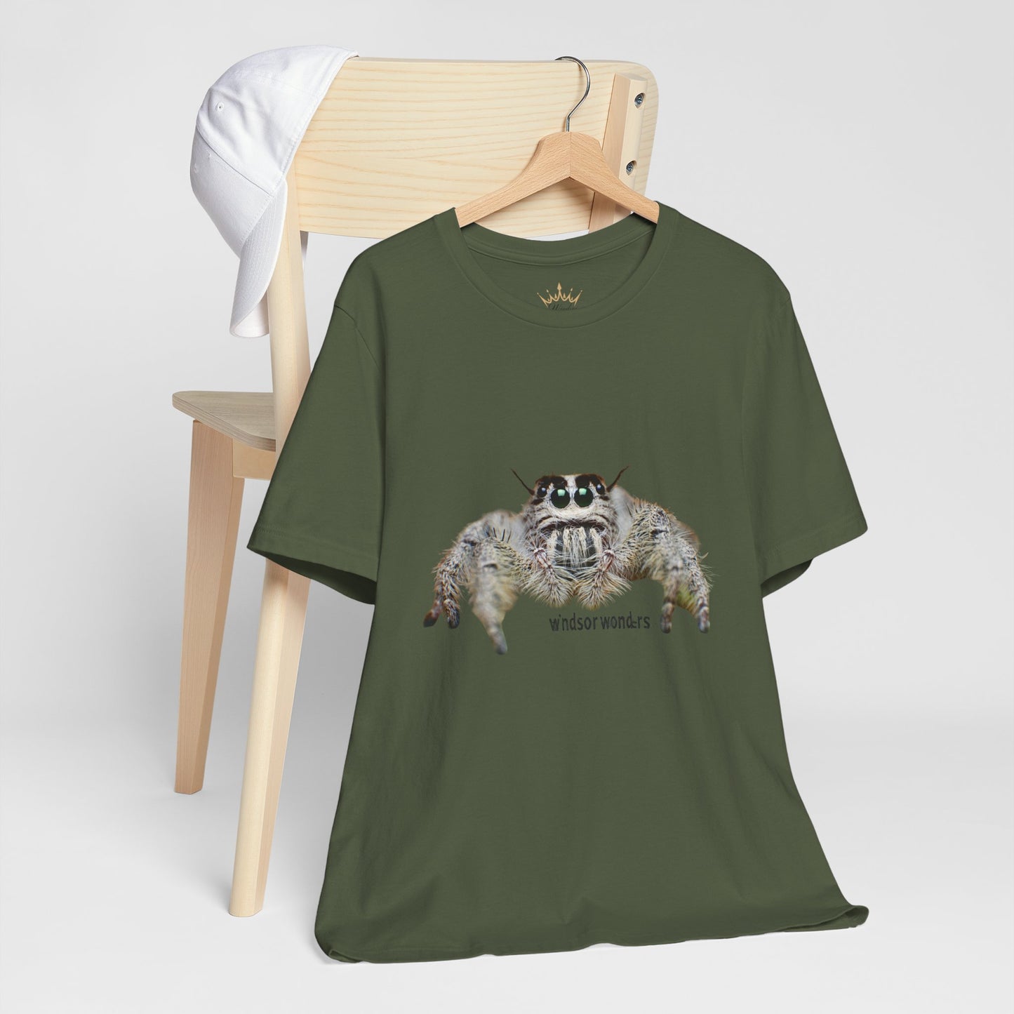 Windsor Wonders Spooder-Inspired Unisex Tee, Cute Cat Shirt, Animal Lover Gift, Fun Graphic Tees, Unique Casual Wear
