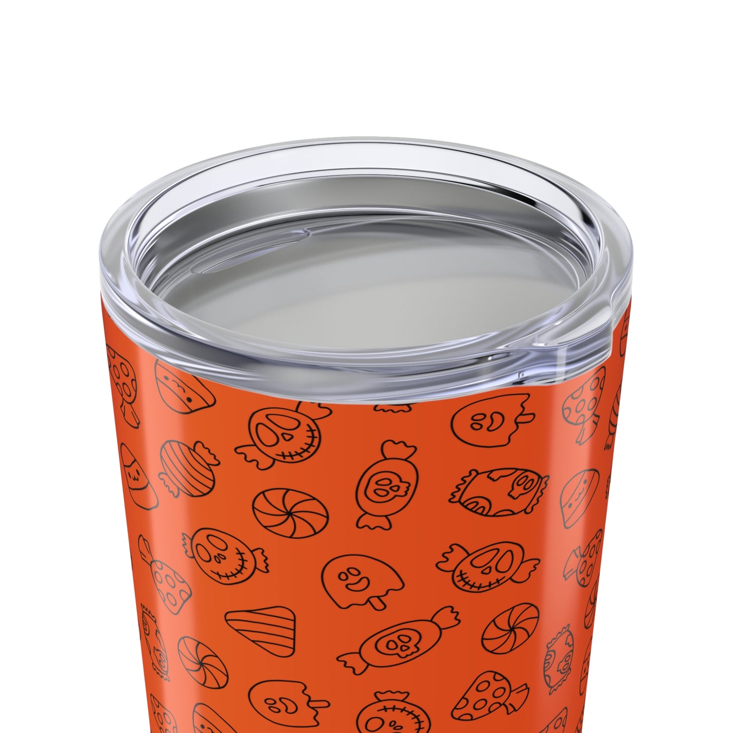 Orange Halloween Candy Tumbler 20oz