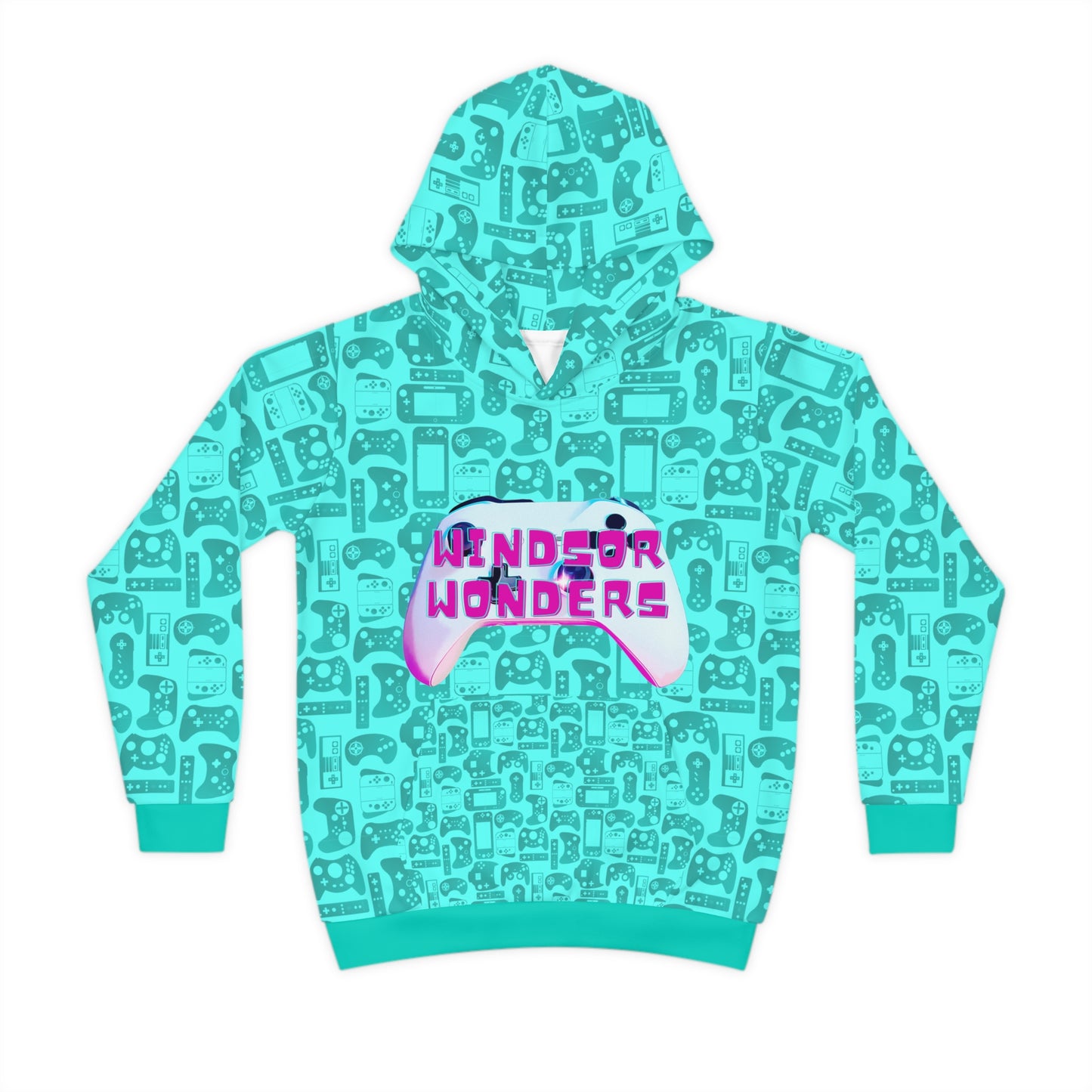 Kids Gaming Hoodie - Windsor Wonders Gamer Design