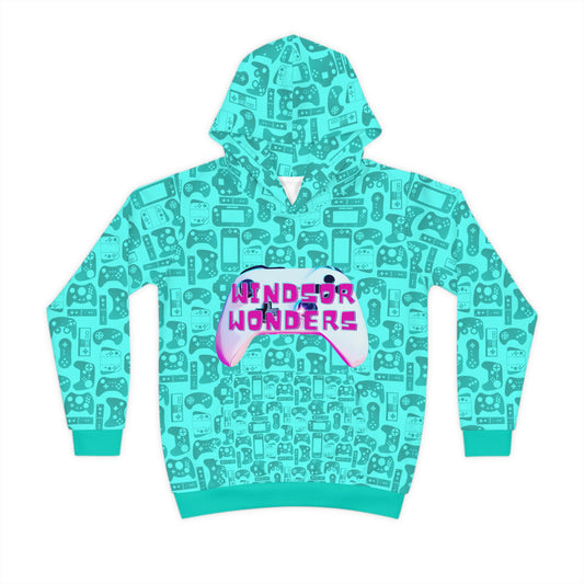Kids Gaming Hoodie - Windsor Wonders Gamer Design