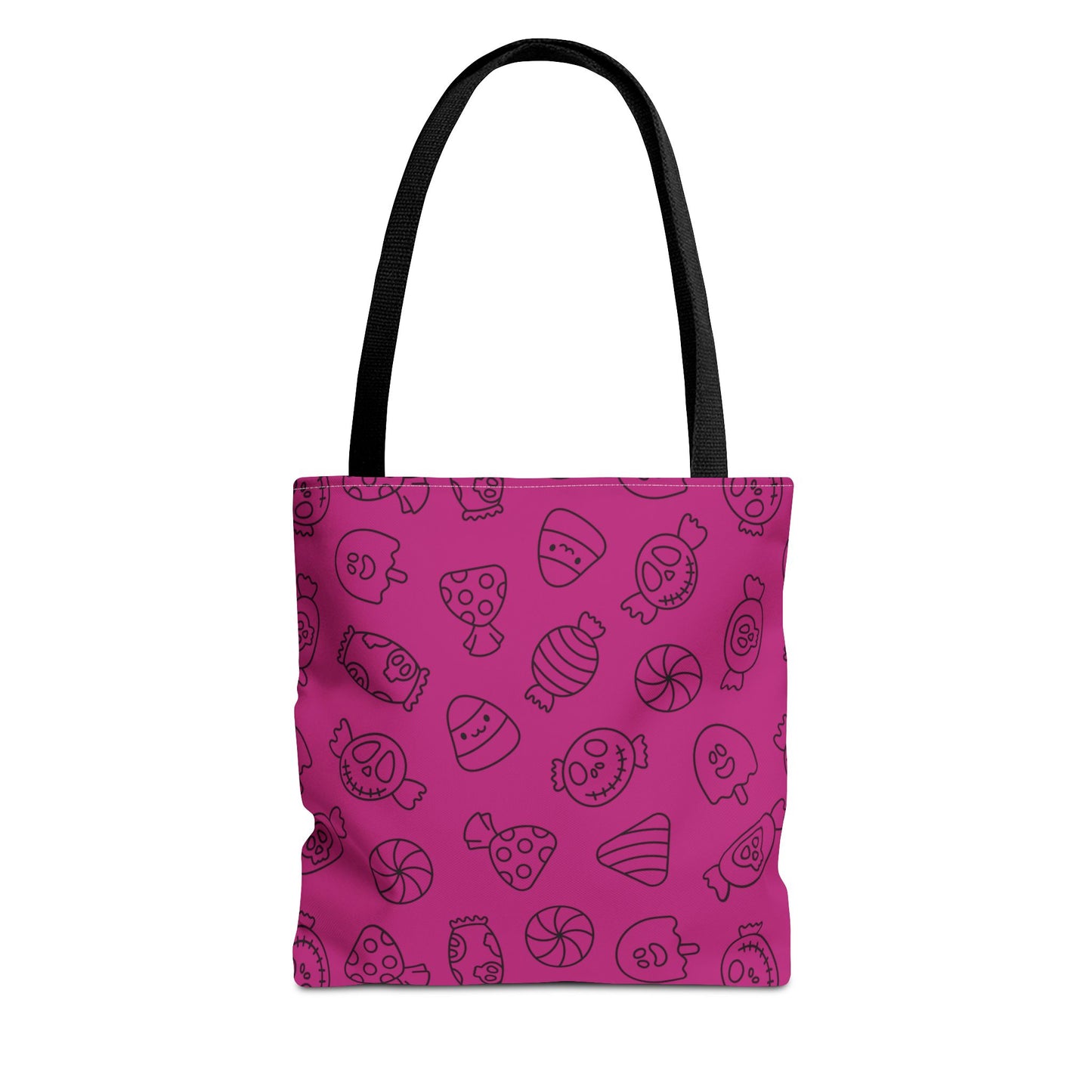 Windsor Wonders Pink Halloween Candy Tote Bag (AOP)