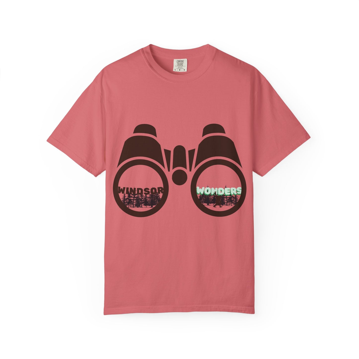 Unisex Windsor Wonders Binoculars T-Shirt, Nature Lover Gift, Outdoor Adventure Tee, Gift for Her, Hiking Shirt, Summer Casual Wear