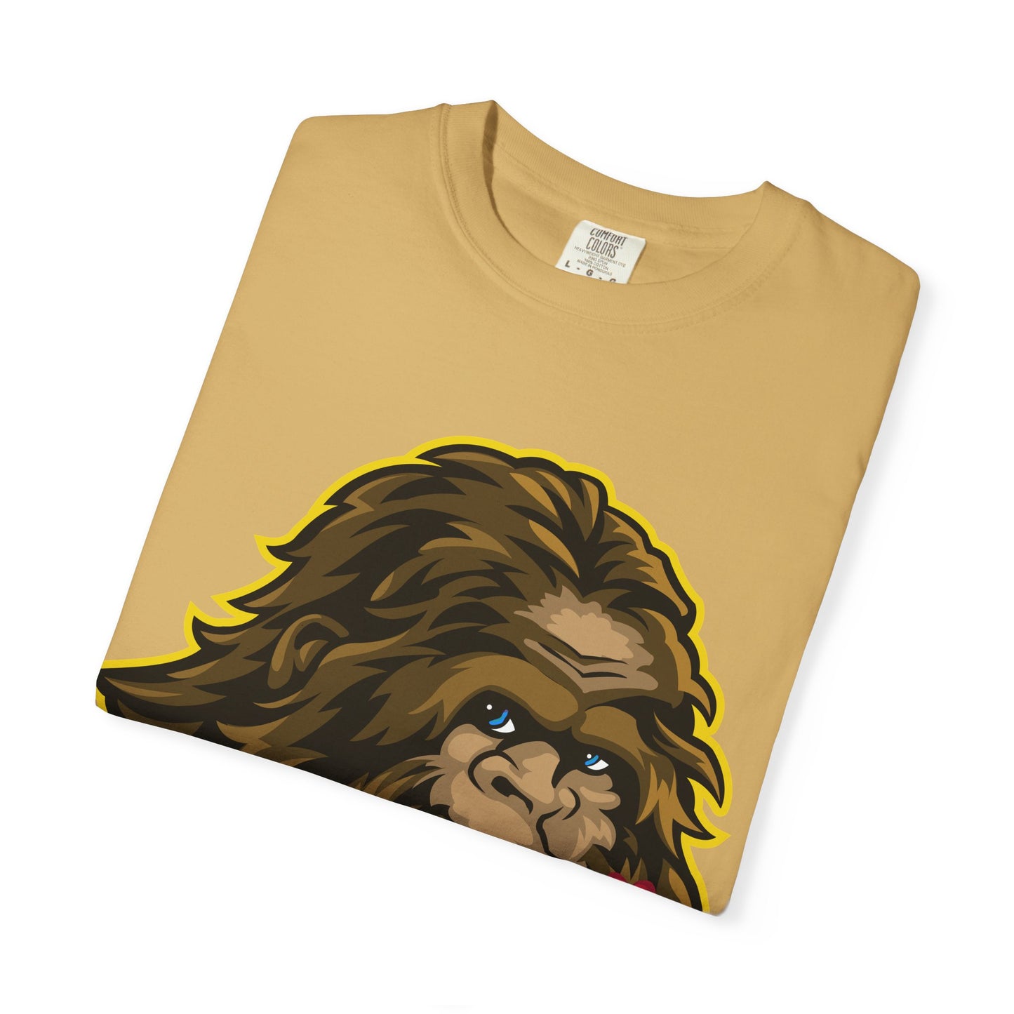 Sasquatch Kisses T-Shirt, Unisex Graphic Tee, Wild Animal Shirt, Nature Lover Gift, Unique Casual Wear, Funny Big Foot T-Shirt