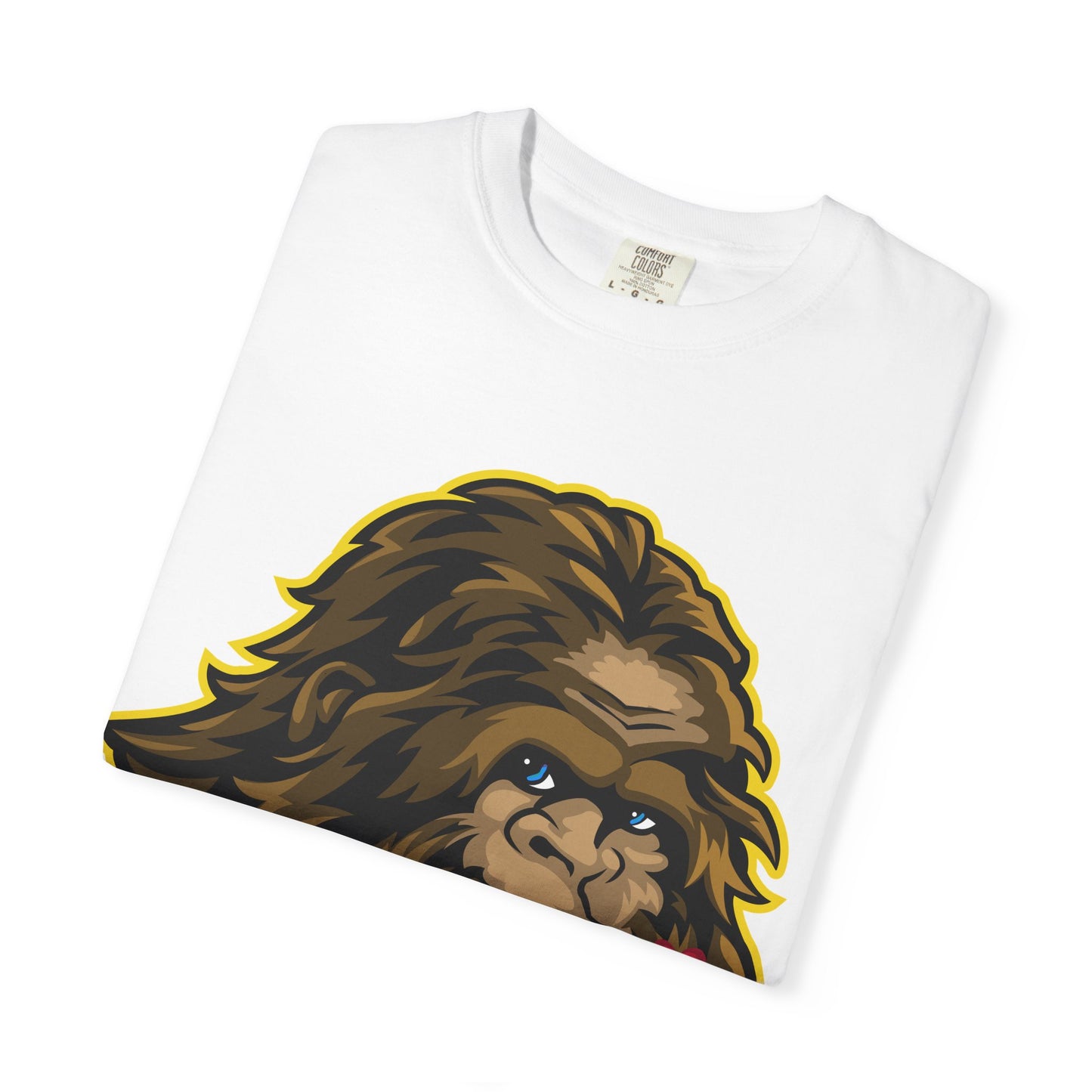 Sasquatch Kisses T-Shirt, Unisex Graphic Tee, Wild Animal Shirt, Nature Lover Gift, Unique Casual Wear, Funny Big Foot T-Shirt