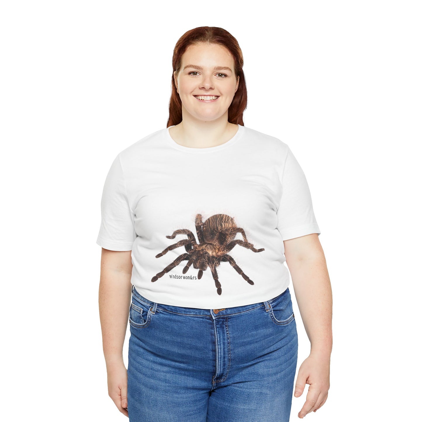 T-Shirt featuring a Realistic Tarantula Design, Funny Spider Lover Tee, Gift for Entomologists, Halloween Costume Shirt, Nature Fan [...]