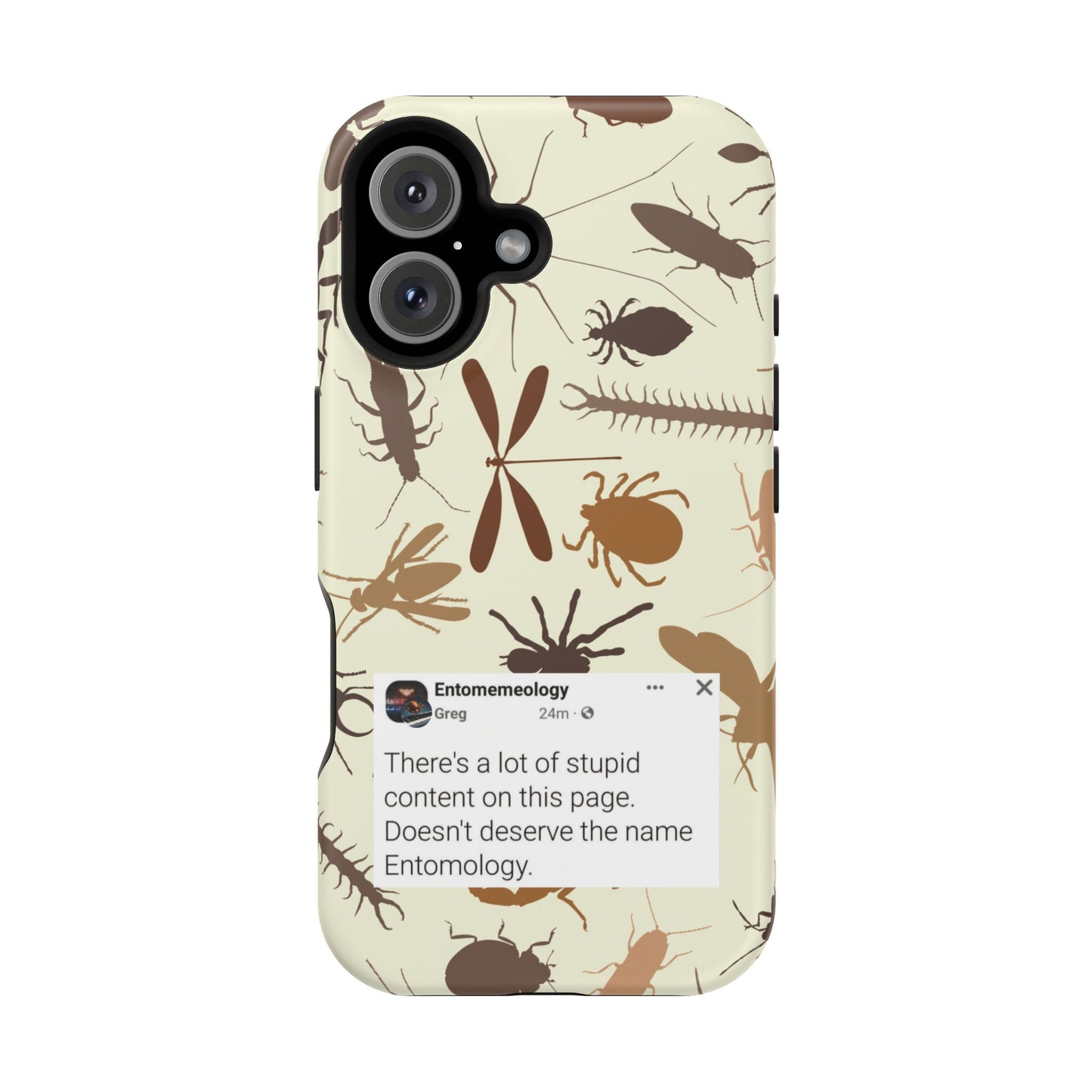 Unique Entomemeology Greg Bug Design Magnetic Tough Cases, Insect Lover Phone Cover, Durable Smartphone Case, Entomology Gift for Nature Enthusiasts, [...]