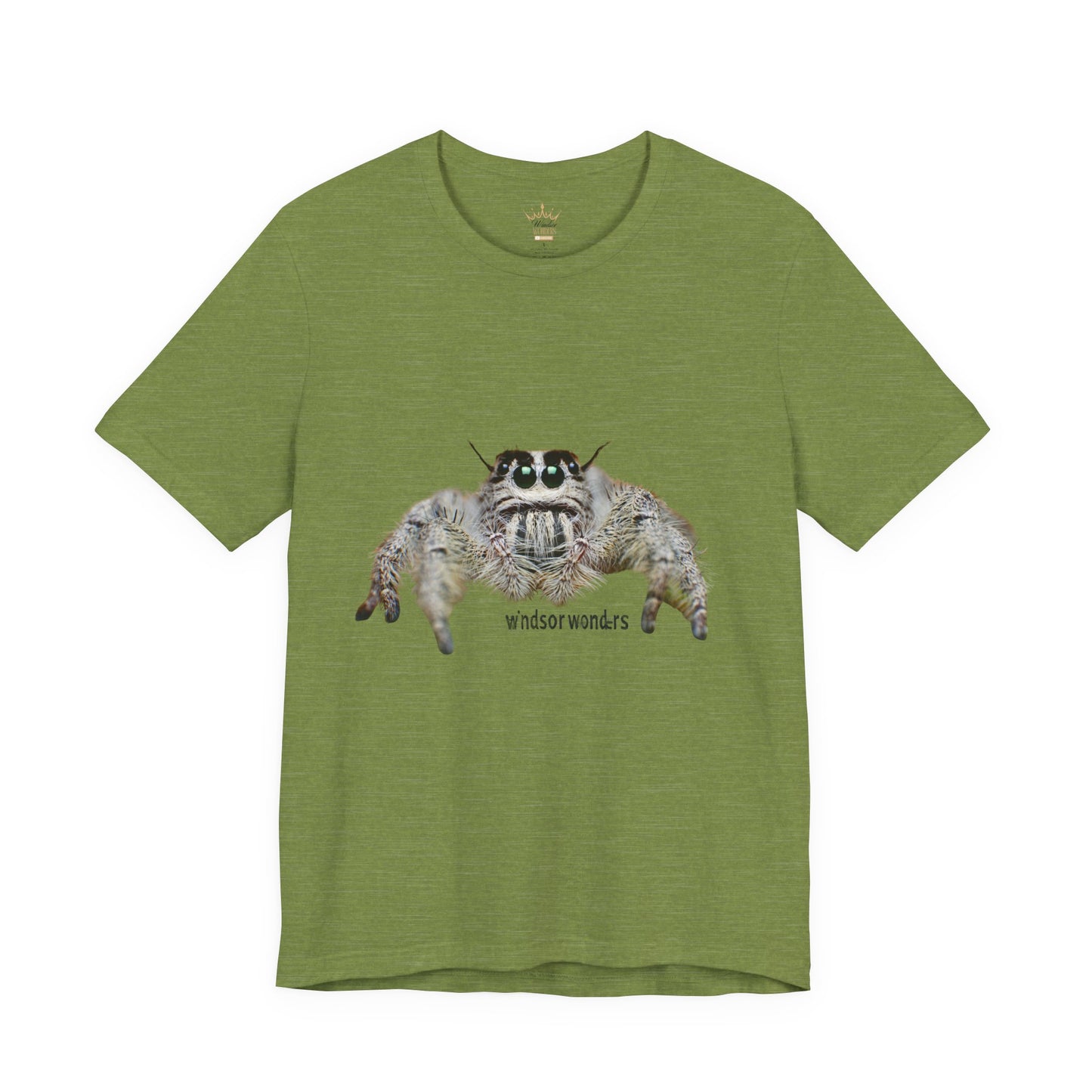 Windsor Wonders Spooder-Inspired Unisex Tee, Cute Cat Shirt, Animal Lover Gift, Fun Graphic Tees, Unique Casual Wear
