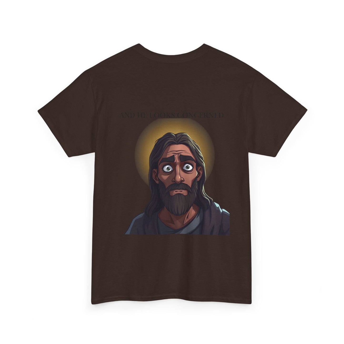 Funny Religious T-Shirt, Jesus is Watching Tee, Humorous Christian Apparel, Gift for Believers, Unique Faith-Based Clothing