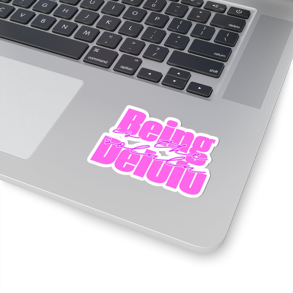 Being Delulu Kiss-Cut Stickers for Self-Love, Laptop Decor, Gift for Friends, Positive Vibes, Art Supplies, Journaling, Planner