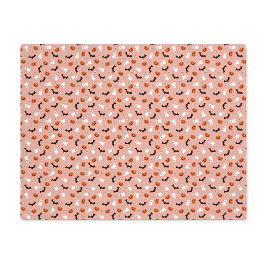 Windsor Wonders Orange Halloween Placemat, 1pc