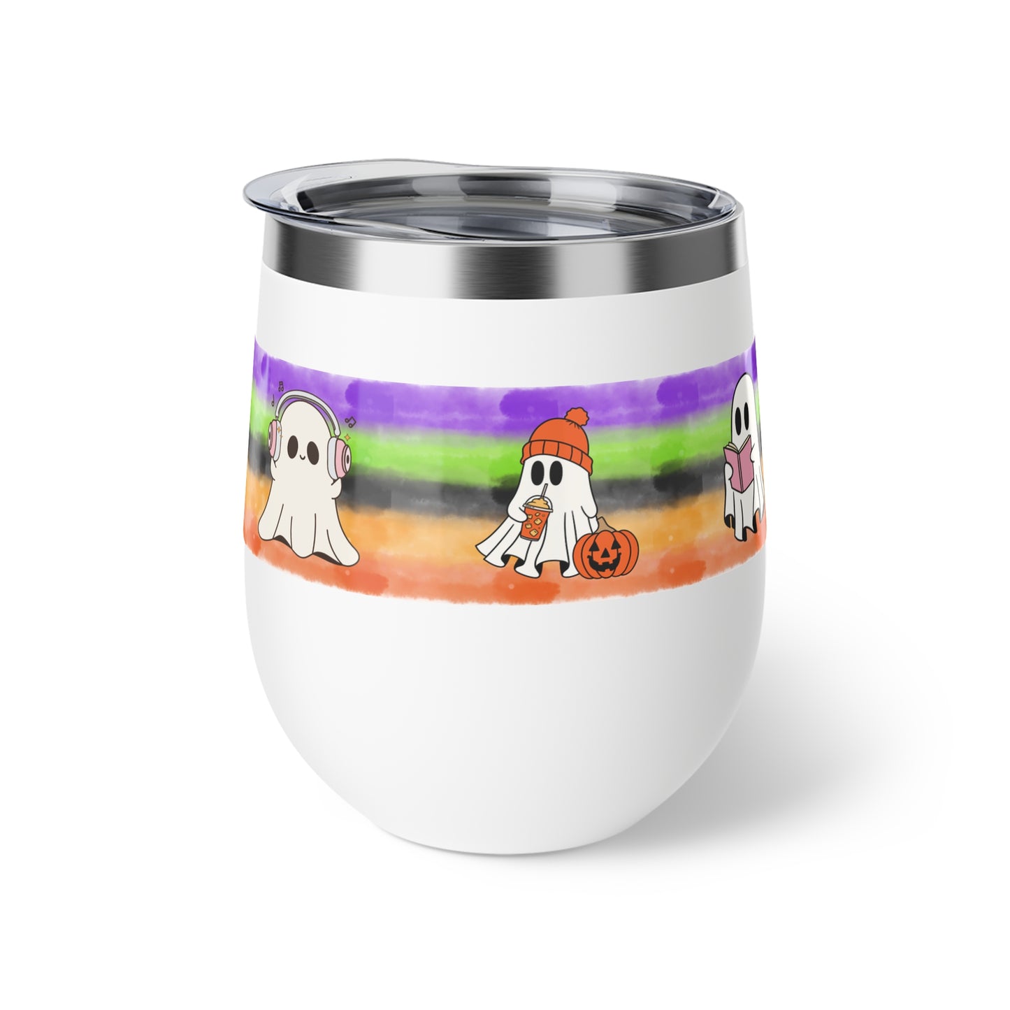 Windsor Wonders Ghosts Copper Vacuum Insulated Cup, 12oz