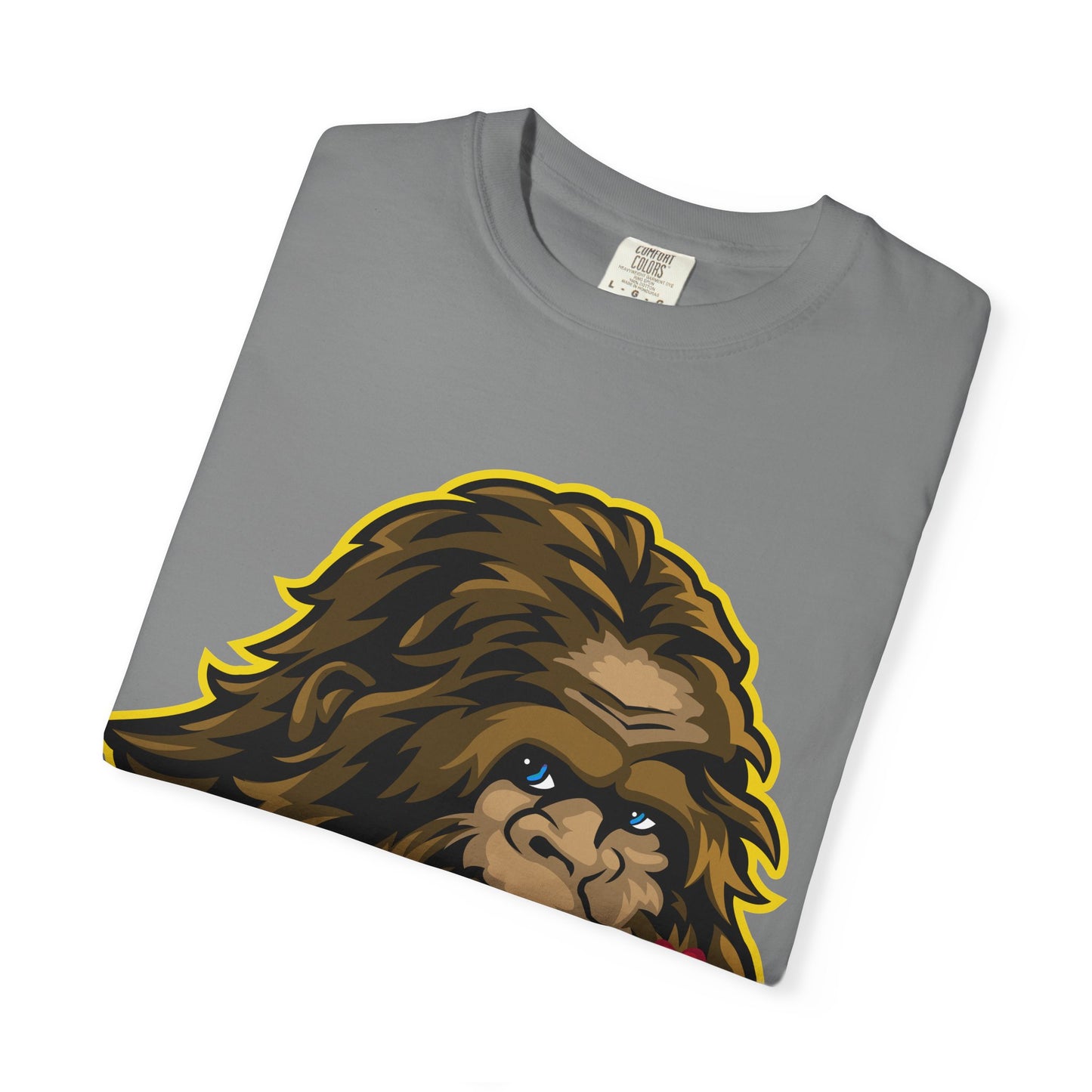 Sasquatch Kisses T-Shirt, Unisex Graphic Tee, Wild Animal Shirt, Nature Lover Gift, Unique Casual Wear, Funny Big Foot T-Shirt
