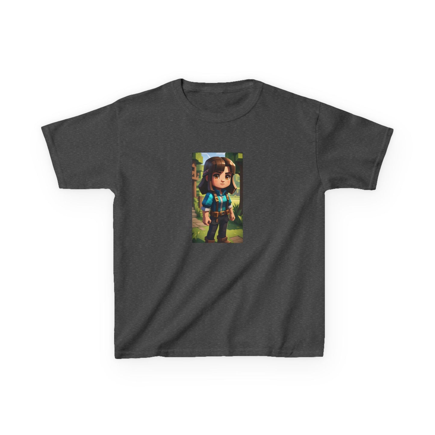 Windsor Wonders Block Gamer Girl Kids Heavy Cotton™ Tee