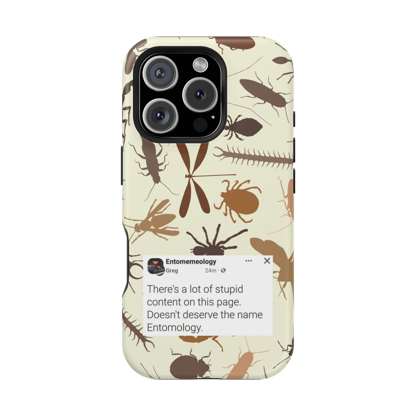 Unique Entomemeology Greg Bug Design Magnetic Tough Cases, Insect Lover Phone Cover, Durable Smartphone Case, Entomology Gift for Nature Enthusiasts, [...]