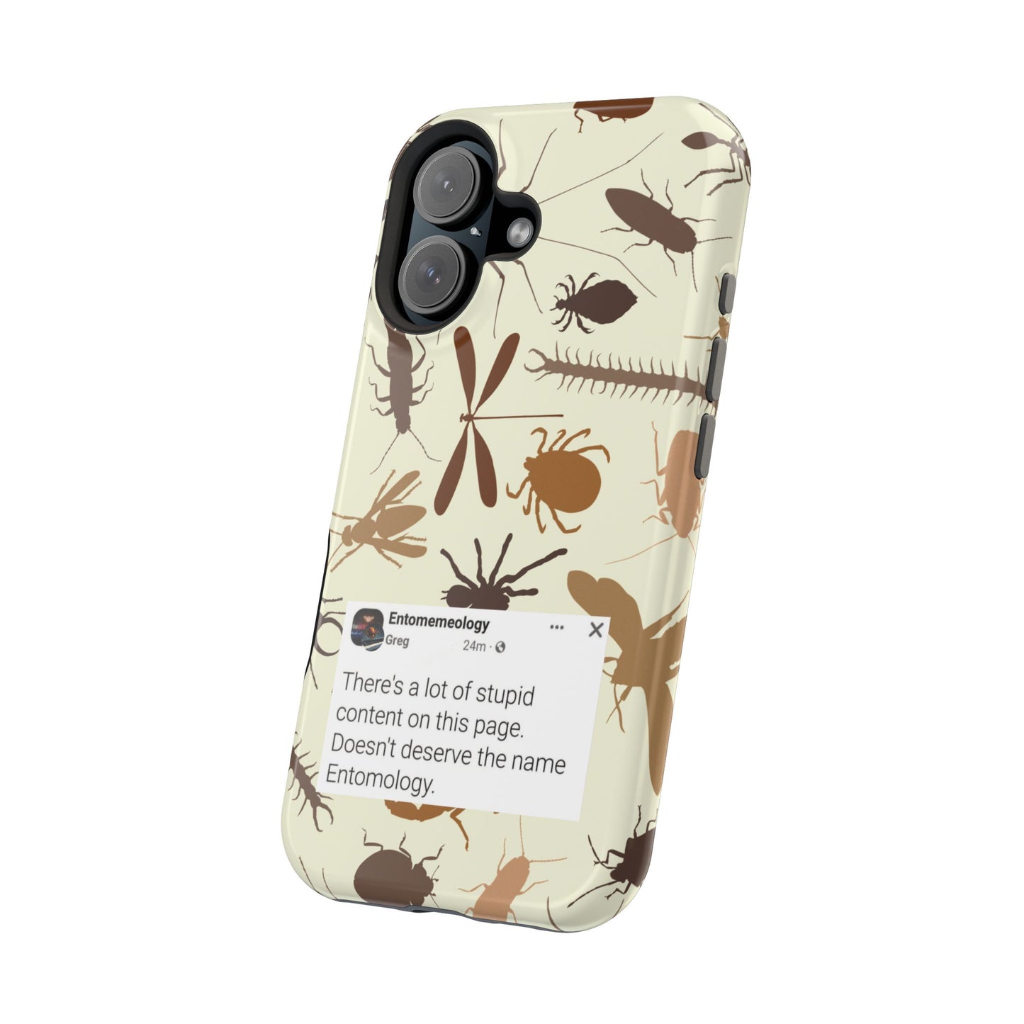 Unique Entomemeology Greg Bug Design Magnetic Tough Cases, Insect Lover Phone Cover, Durable Smartphone Case, Entomology Gift for Nature Enthusiasts, [...]