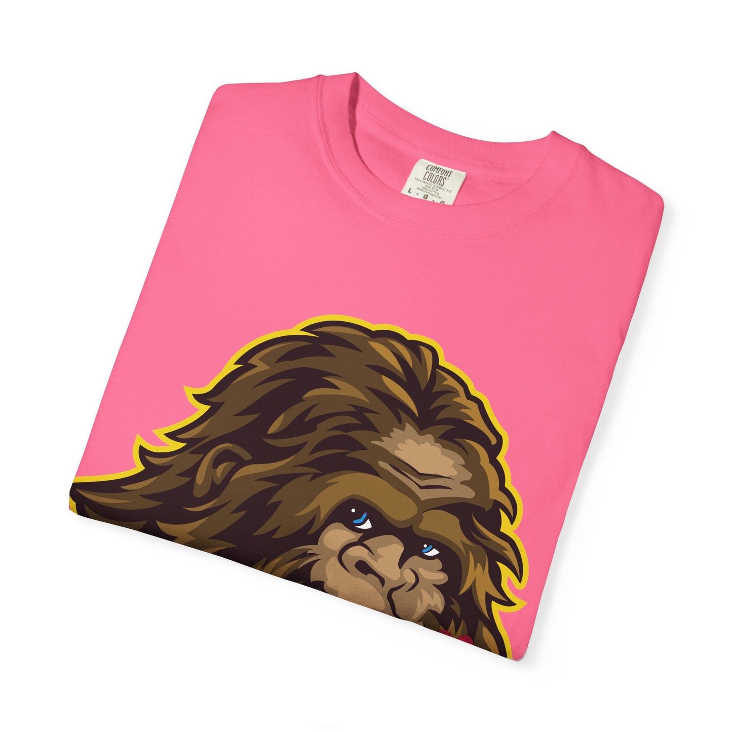 Sasquatch Kisses T-Shirt, Unisex Graphic Tee, Wild Animal Shirt, Nature Lover Gift, Unique Casual Wear, Funny Big Foot T-Shirt