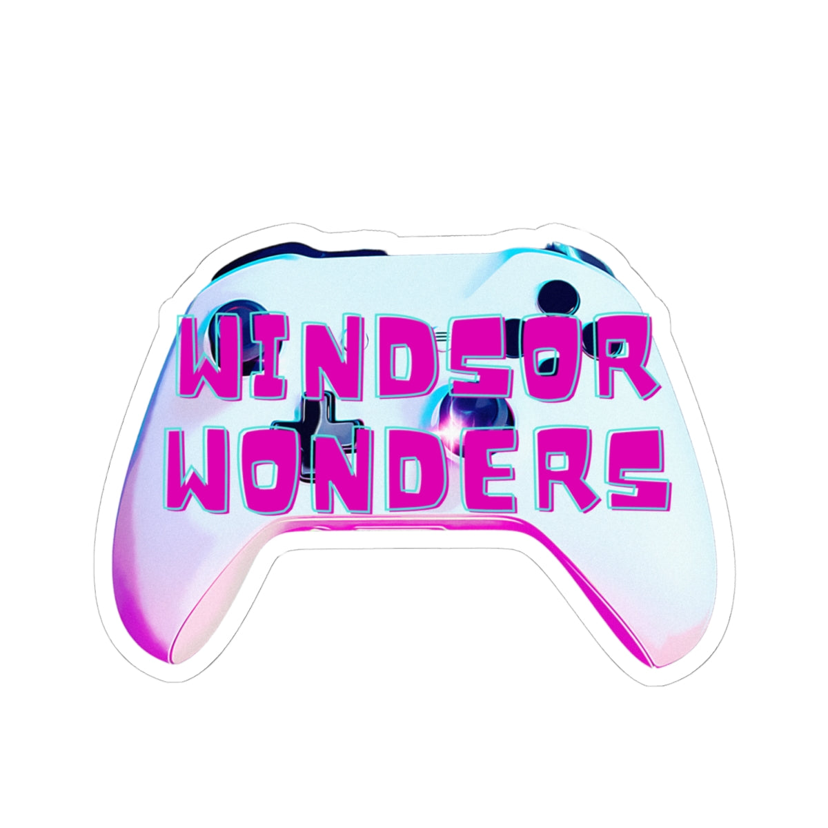 Gamer Stickers - Windsor Wonders Game Controller Design