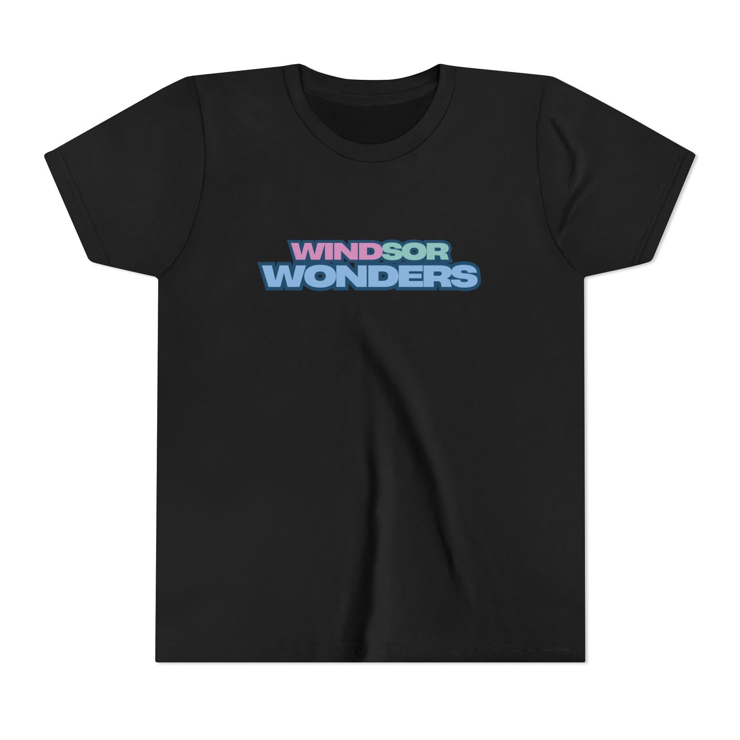Windsor Wonders Youth Short Sleeve Tee - 'Windsor Wonders' Graphic T-Shirt, Fun Summer Wear, Gift for Kids, Adventure Apparel, Family Outing