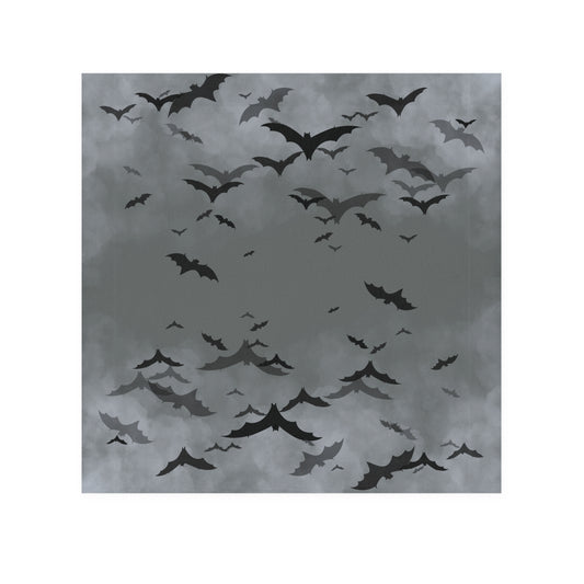 Windsor Wonders Bats Dark Grey Face Towel