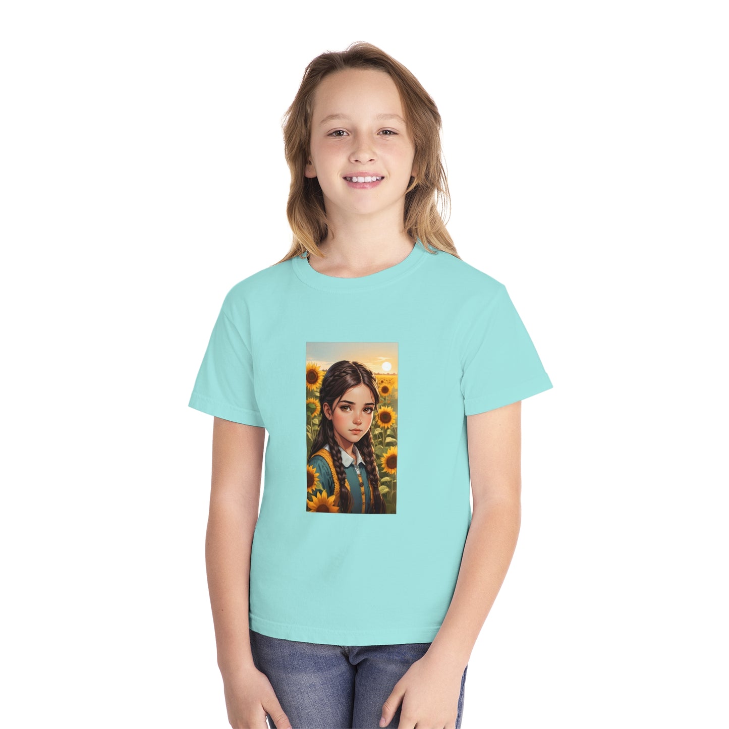 Windsor Wonders Addi Sunflower Youth Midweight Tee