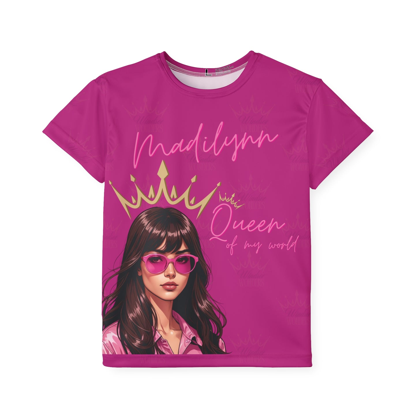 Kids Madilynn Jersey, Customizable Sports Top, Fun Jersey for Girls, Personalized Athletic Shirt, Birthday Gift for Kids, Activewear