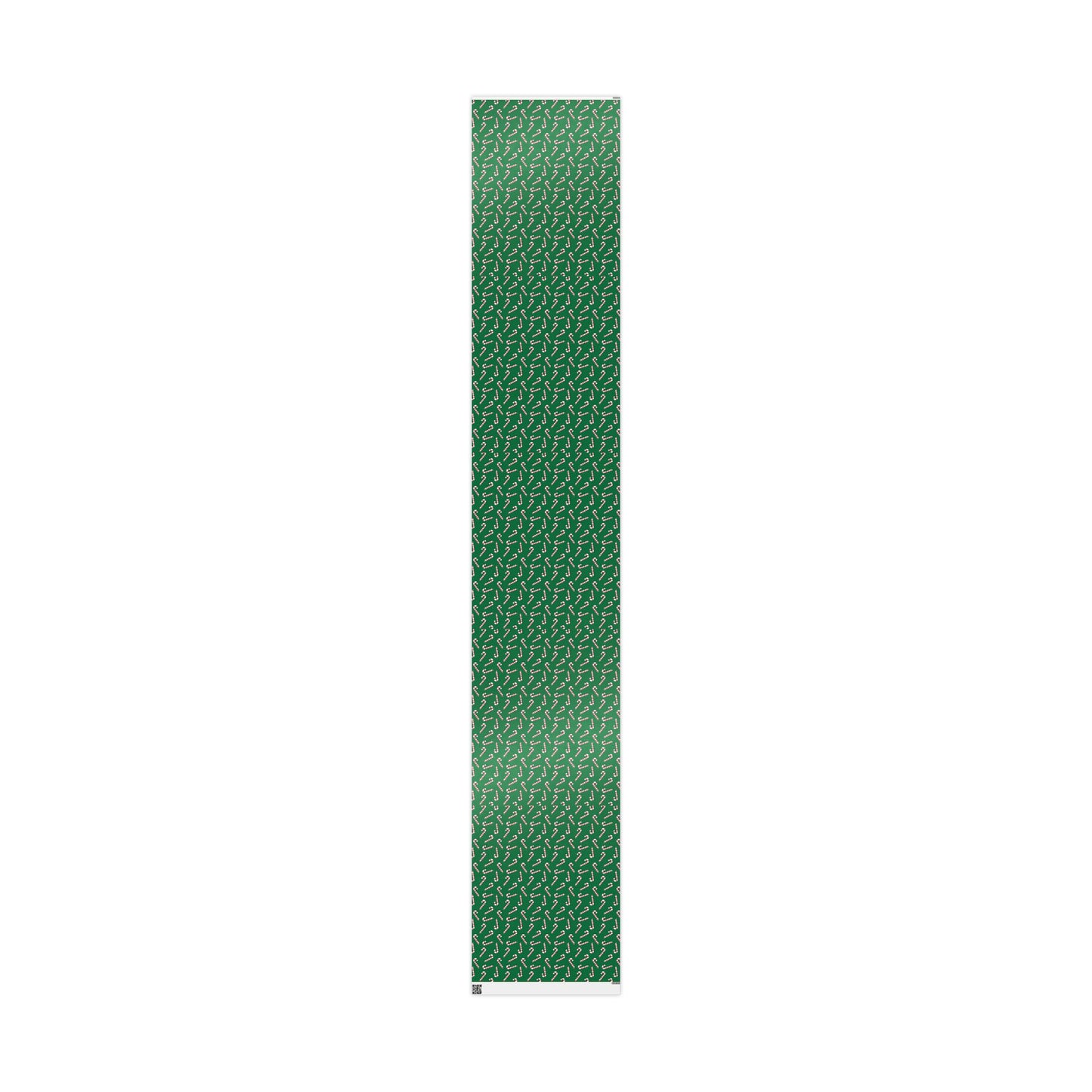Dark Green Candy Cane Wrapping Papers