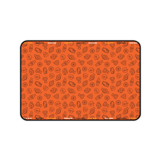 Windsor Wonders Orange Halloween Candy Desk Mat