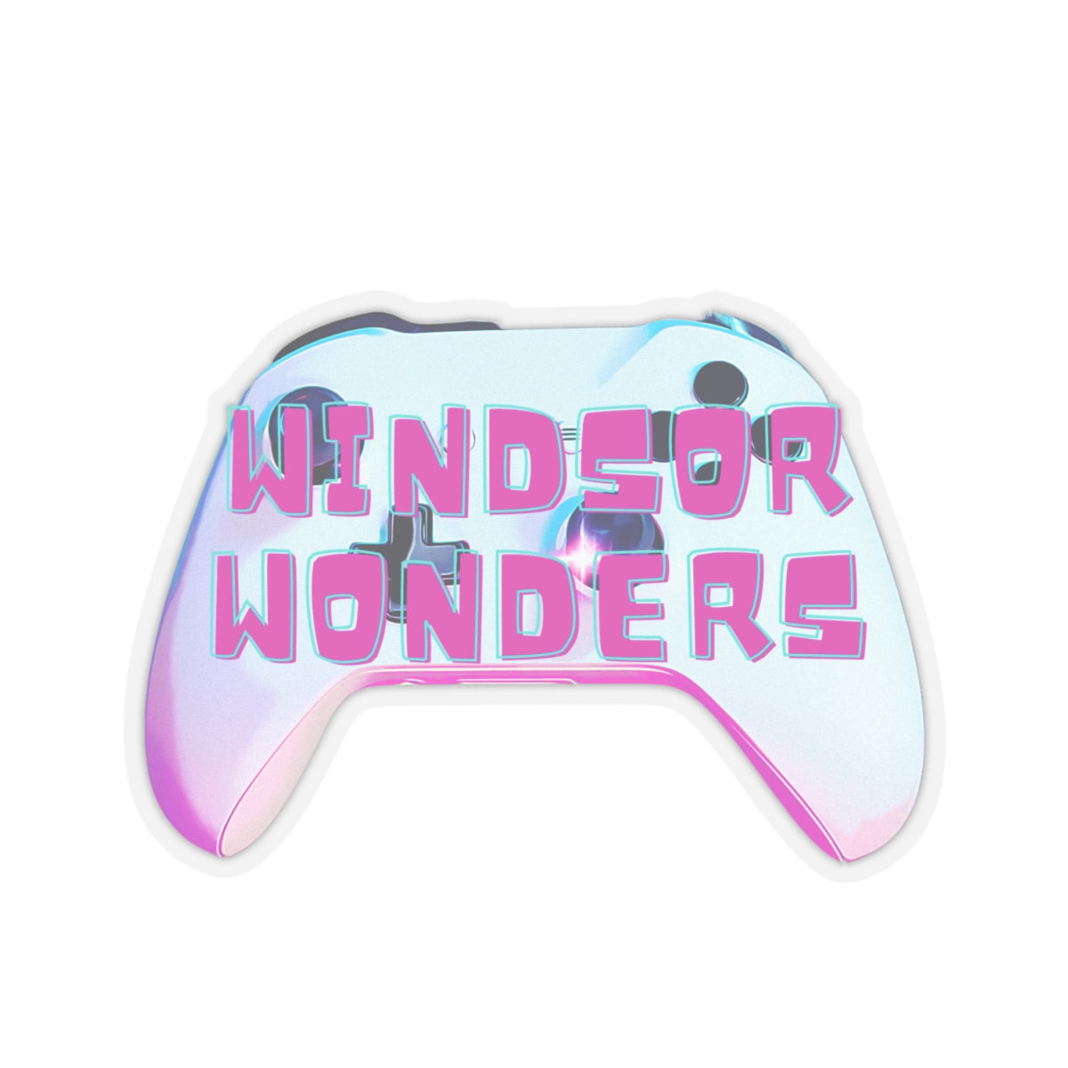 Gamer Stickers - Windsor Wonders Game Controller Design