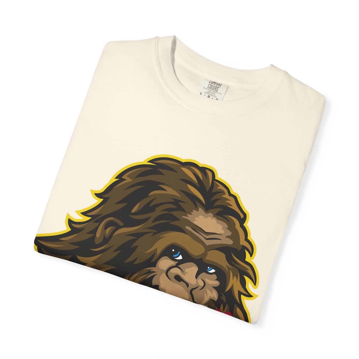 Sasquatch Kisses T-Shirt, Unisex Graphic Tee, Wild Animal Shirt, Nature Lover Gift, Unique Casual Wear, Funny Big Foot T-Shirt