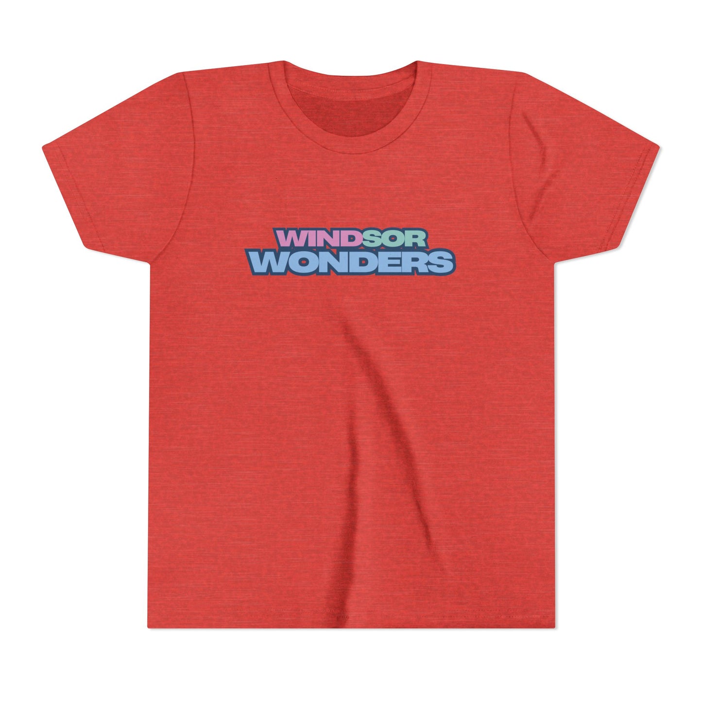 Windsor Wonders Youth Short Sleeve Tee - 'Windsor Wonders' Graphic T-Shirt, Fun Summer Wear, Gift for Kids, Adventure Apparel, Family Outing