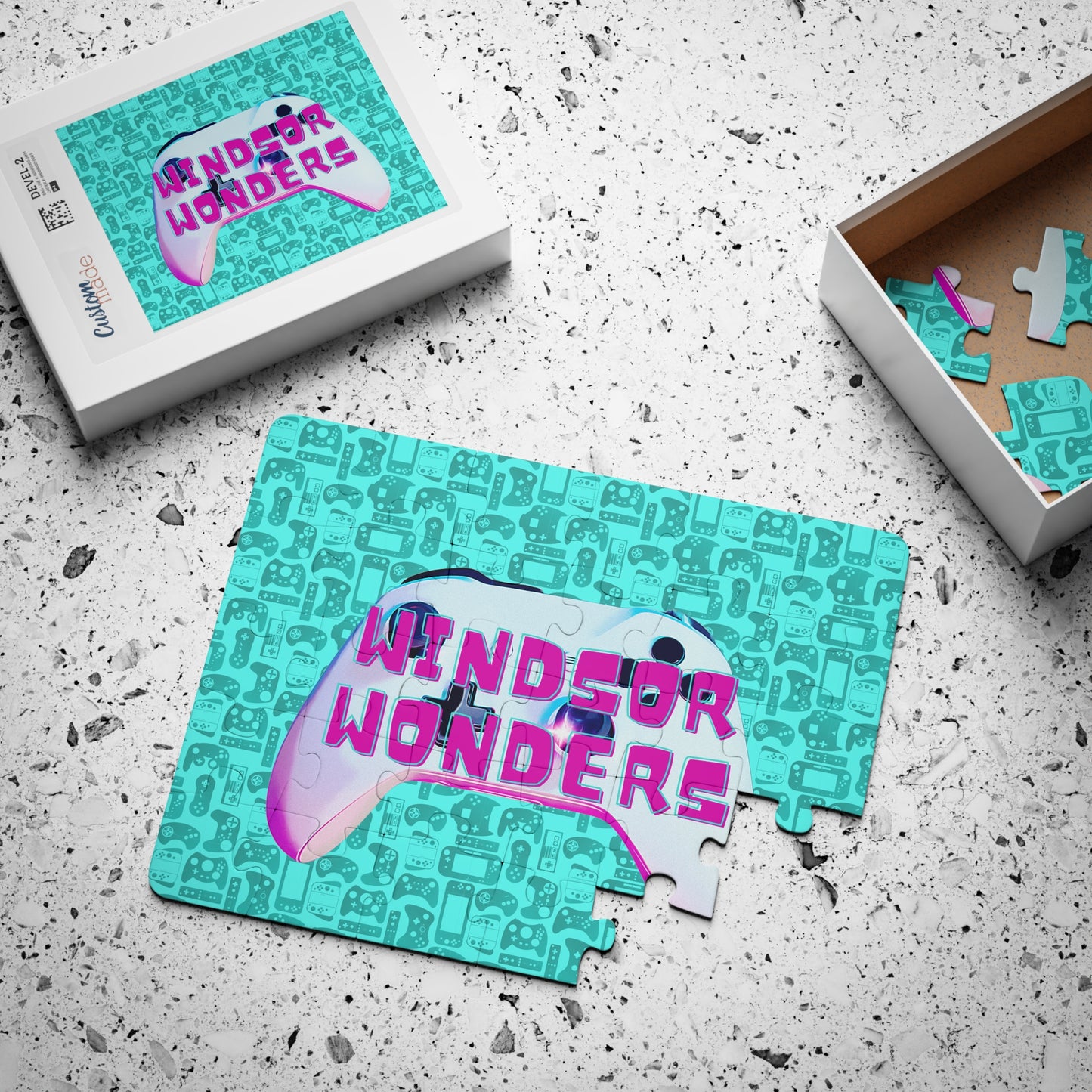 Kids' Gaming Puzzle 30-Piece - Windsor Wonders Design