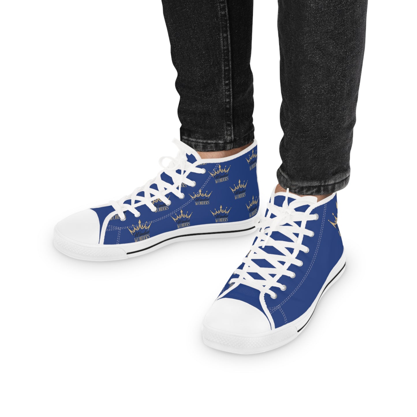 Windsor Wonders Blue High Top Sneakers for Men - Stylish Casual Footwear for Every Occasion, Fashion Sneakers, Trendy Sneakers, Unique Gift [...]