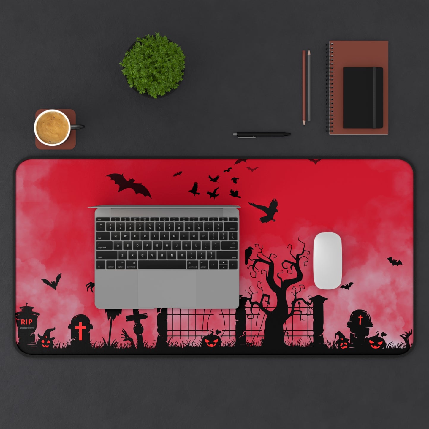 Windsor Wonders Red Graveyard Desk Mat