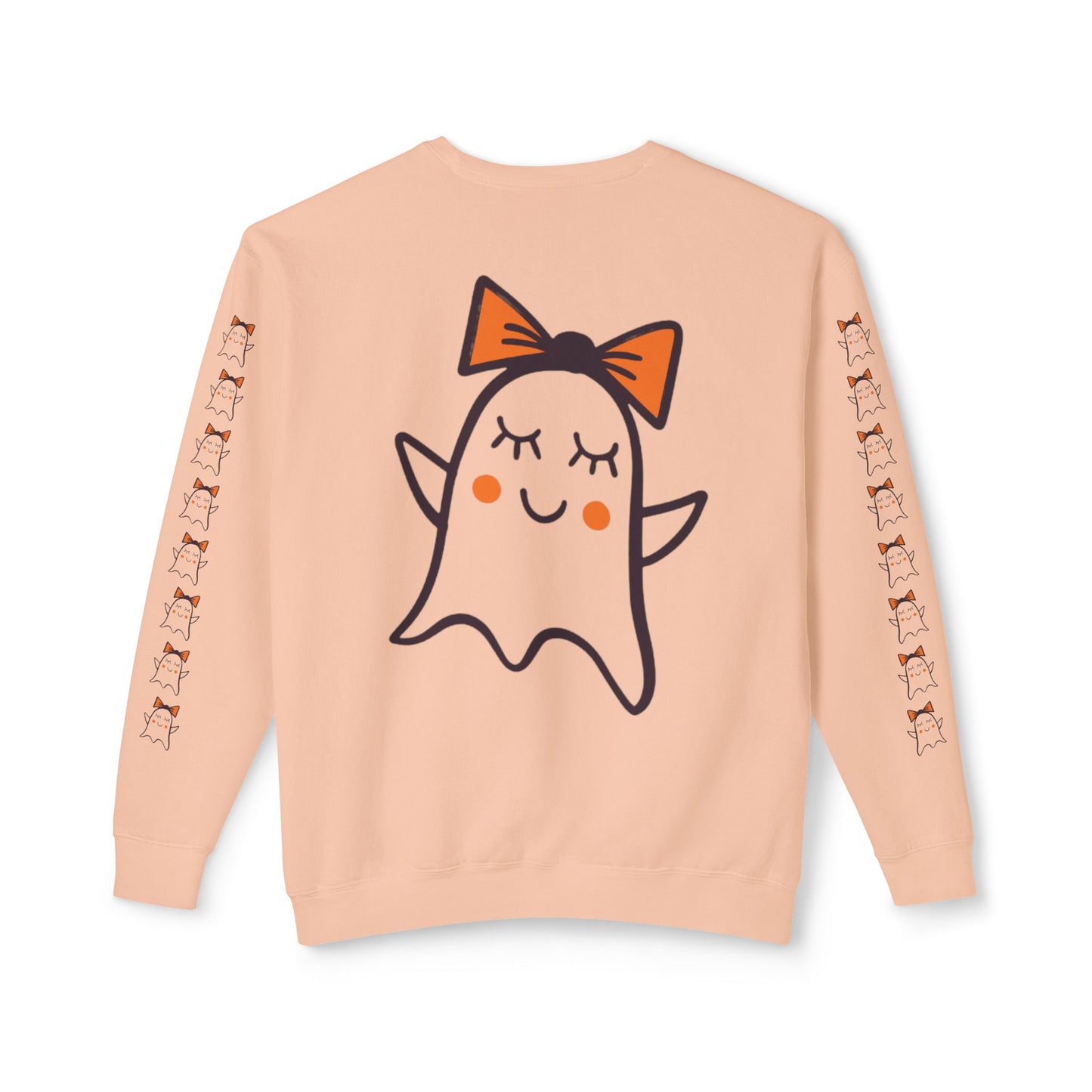 Cute Ghosts Unisex Lightweight Crewneck Sweatshirt