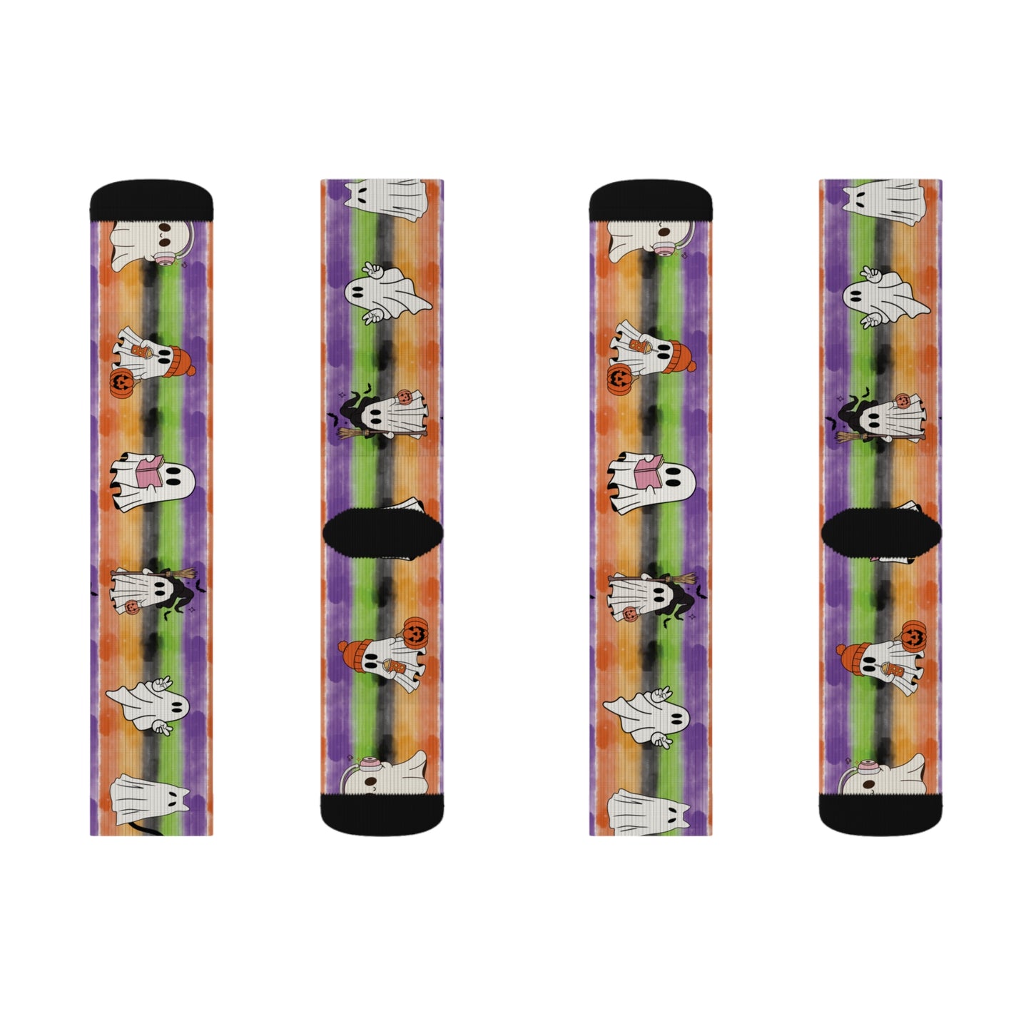 Windsor Wonders Halloween Ghosts Sublimation Socks