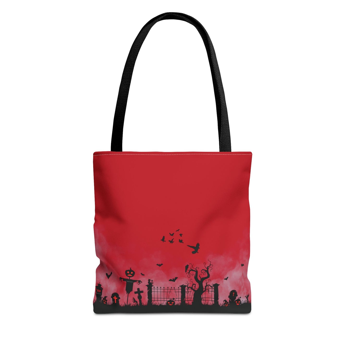 Windsor Wonders Dark Red Graveyard Tote Bag (AOP)