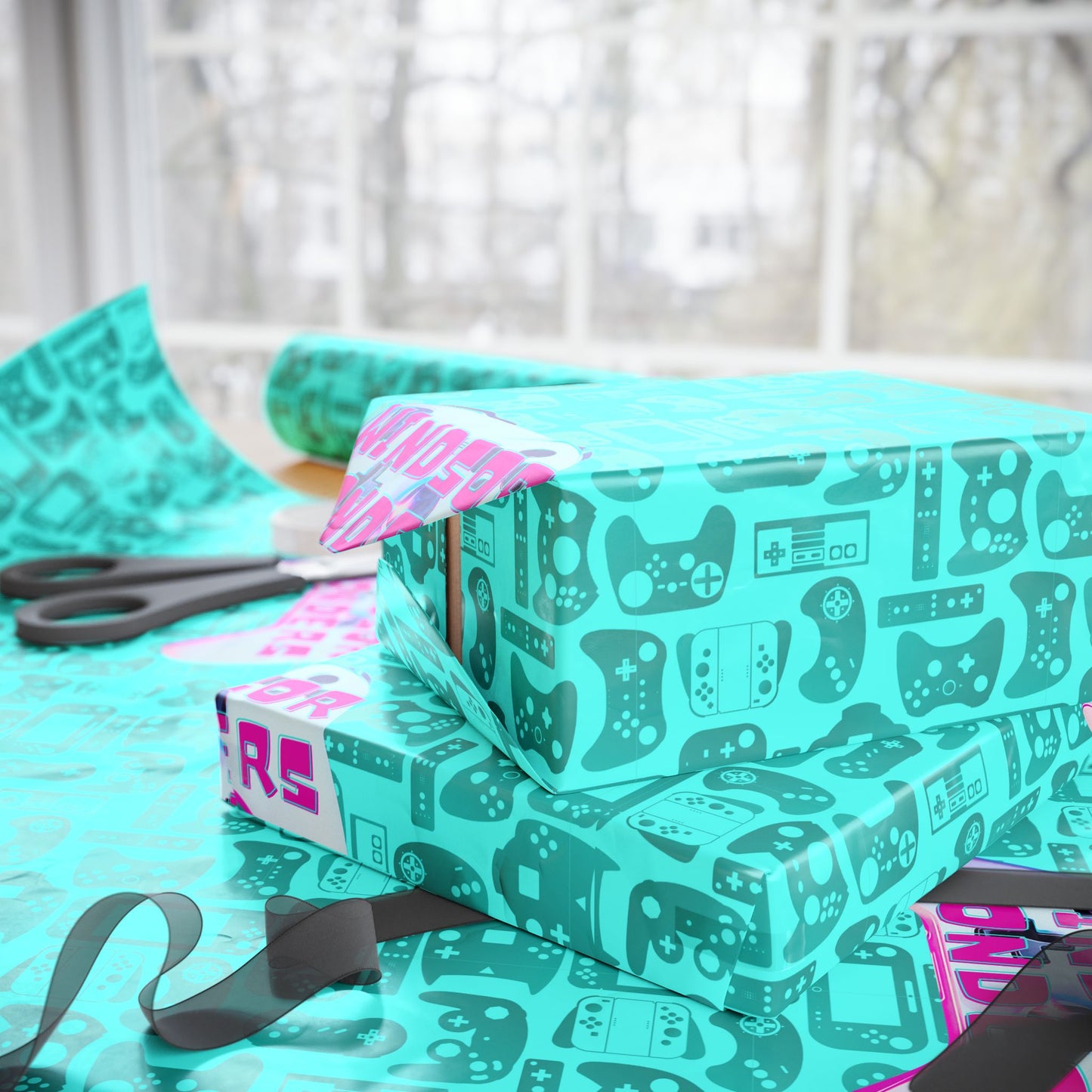 Windsor Wonders Game Controller Wrapping Papers